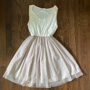 Tulle mini dress